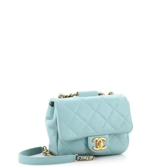 Chanel In The Loop Flap Bag Quilted #210548C38B - Picture 2 of 6